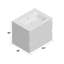 Kizzie 24'' Single Bathroom Vanity with Engineered Stone Top