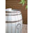 Drum shape patio table with storage-1937145639