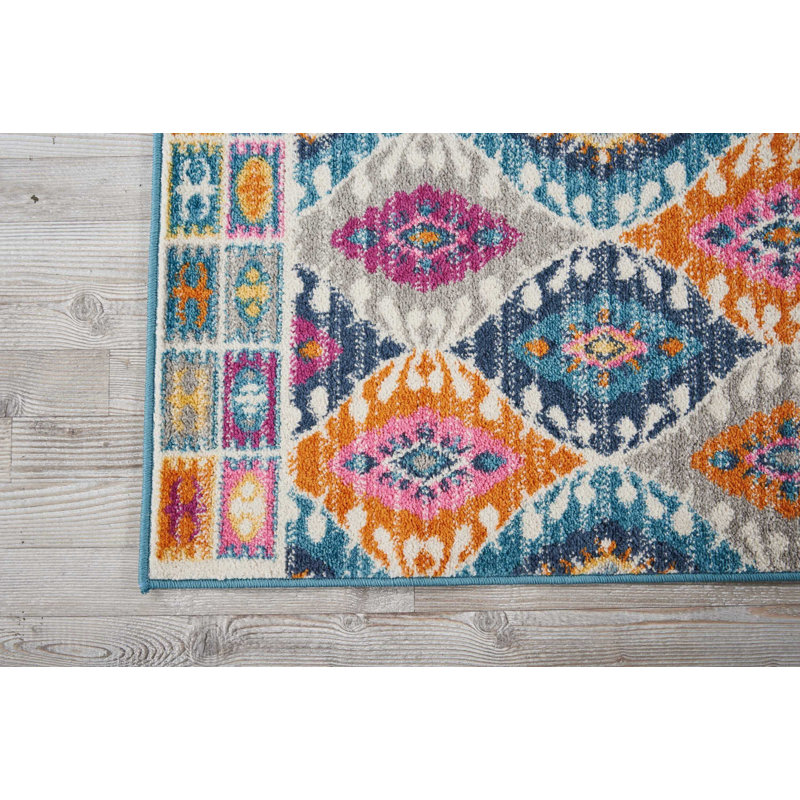 Justien Tribal Area Rug, Runner 2'2" x 7'6"