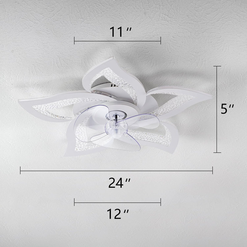 Ventilateur de plafond avec ensemble d'éclairage Kartney
