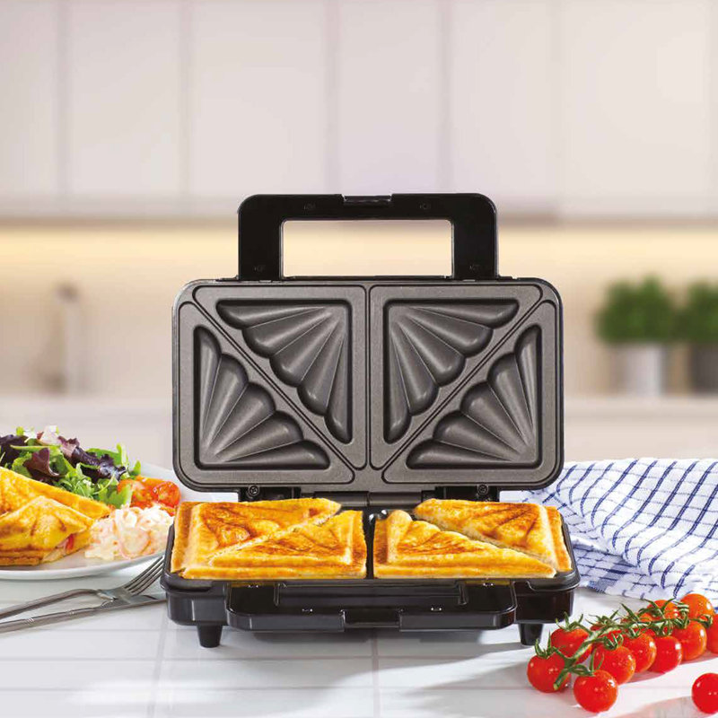 Daewoo 26.6cm Non Stick Electric Grill Sandwich Maker with Lid