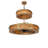 58" Wide Sargent Two Tier Chandel-Air