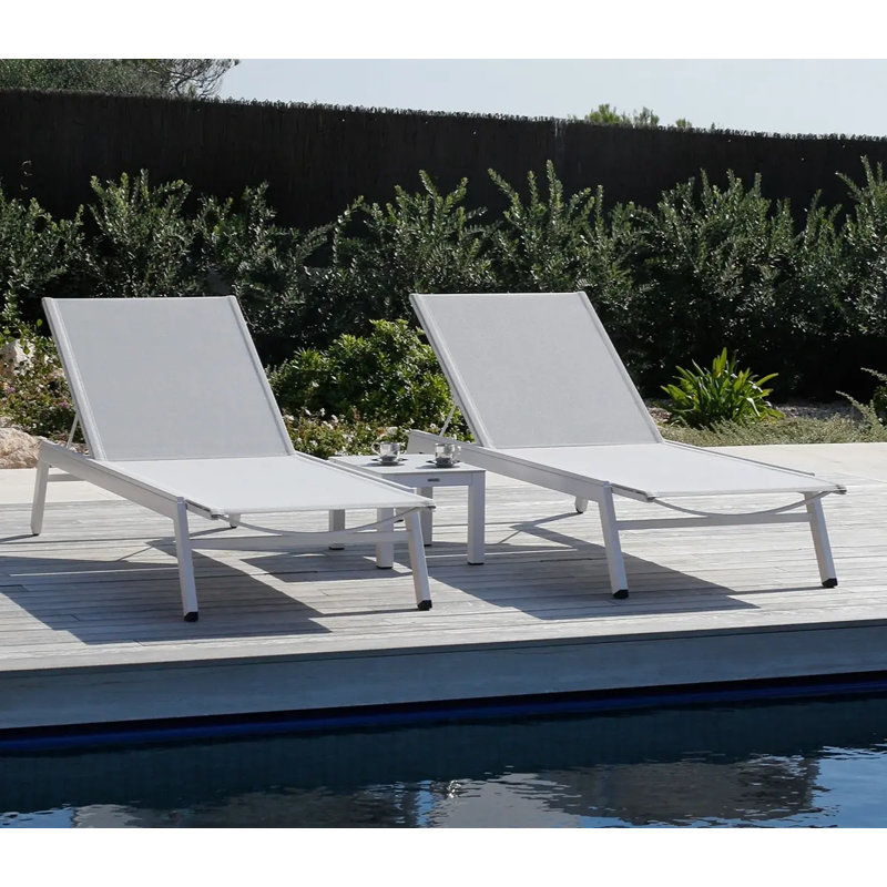 Equinox Outdoor Coffee Table, Arctic White, White