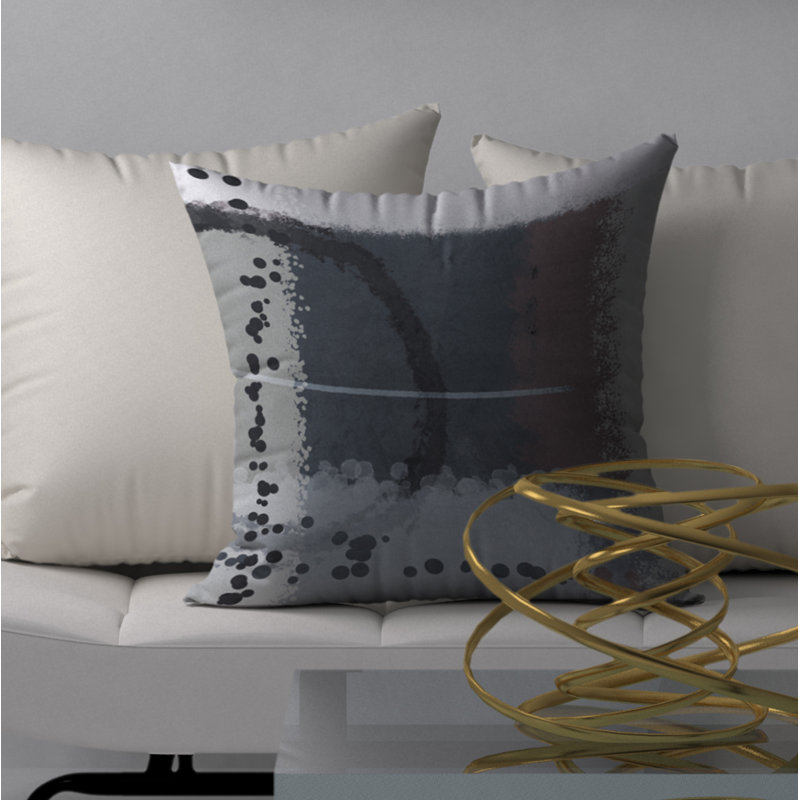  Housse et insert de coussin décoratif Sheer, 18" x 18"