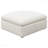 Square Shape Fabric Cushioned Upholstered Ottoman