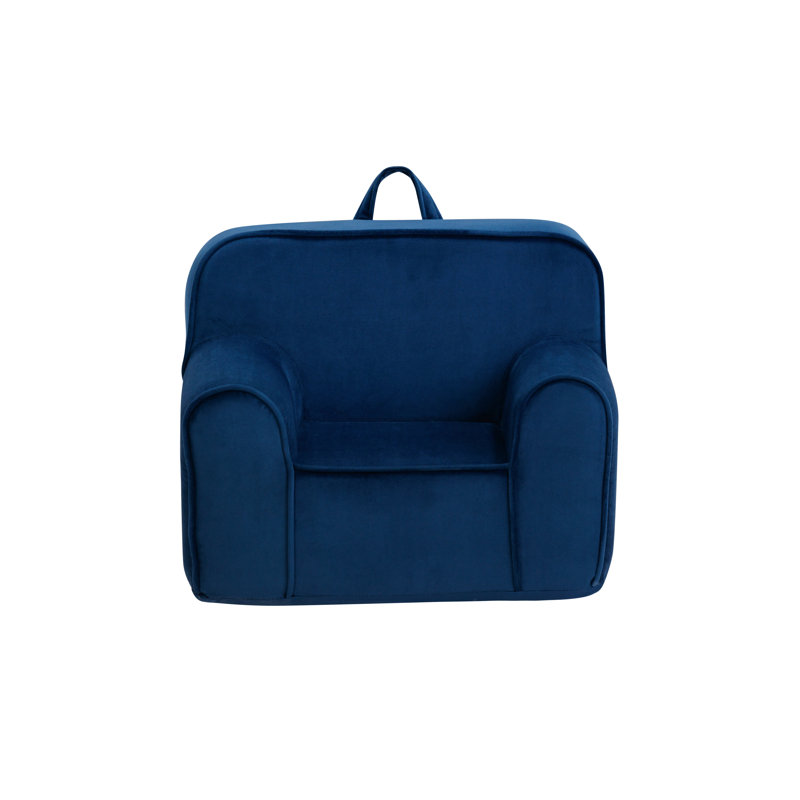 Kuddlez Kids Foam Chair Blue, Blue