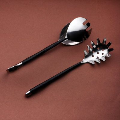 2 Piece Stainless Steel Hostess Set