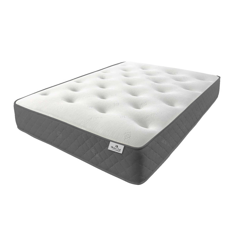 Mattress Craft 20cm Memory Foam Open Coil Mattress, Kingsize (5')