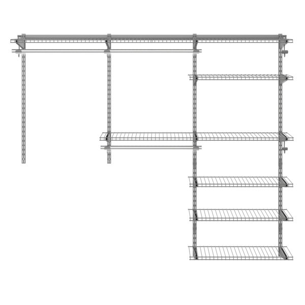 Rebrilliant Marelle 72'' Closet System & Reviews