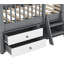 Structure de lit simple en bois-1609588219