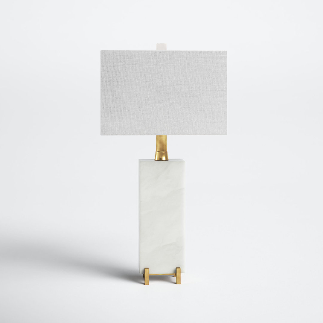 Weldon Alabaster Table Lamp Joss & Main
