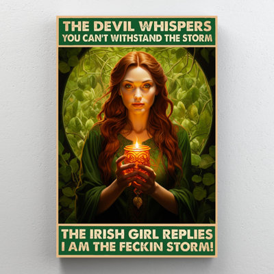 The Irish Girl répond Iam The Feckin Storm