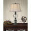 Lampe de table en verre industriel et mercure 30 po.