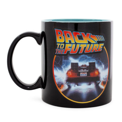 Tasse en céramique «Back to the future» DeLorean Time Machine | Peut contenir 20 onces