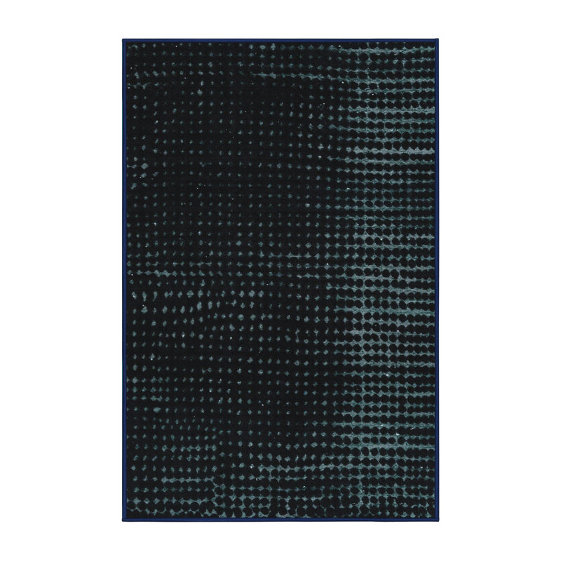 Tapis multicolore abstrait Vevay, Rectangle 8 pi x 12 pi