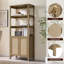 Bibliothèque 68,5 po H Boho - Inspired Rattan-643311844