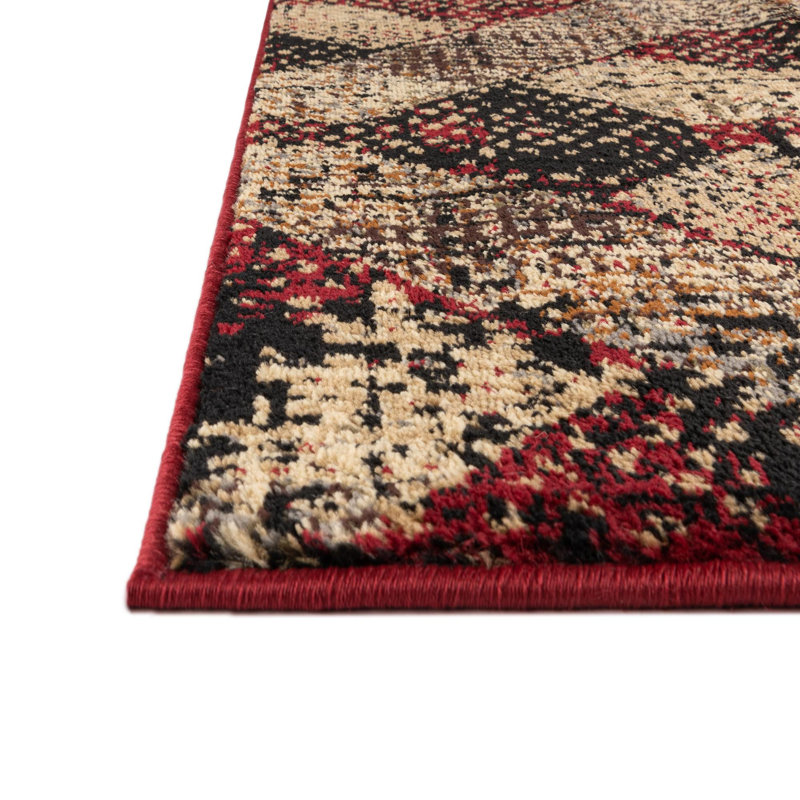 Brennin Geometric Indoor Rug, Octagon 3'3" x 3'3"