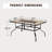 Leonard 6 - Person Patio Dining Set with Square Table