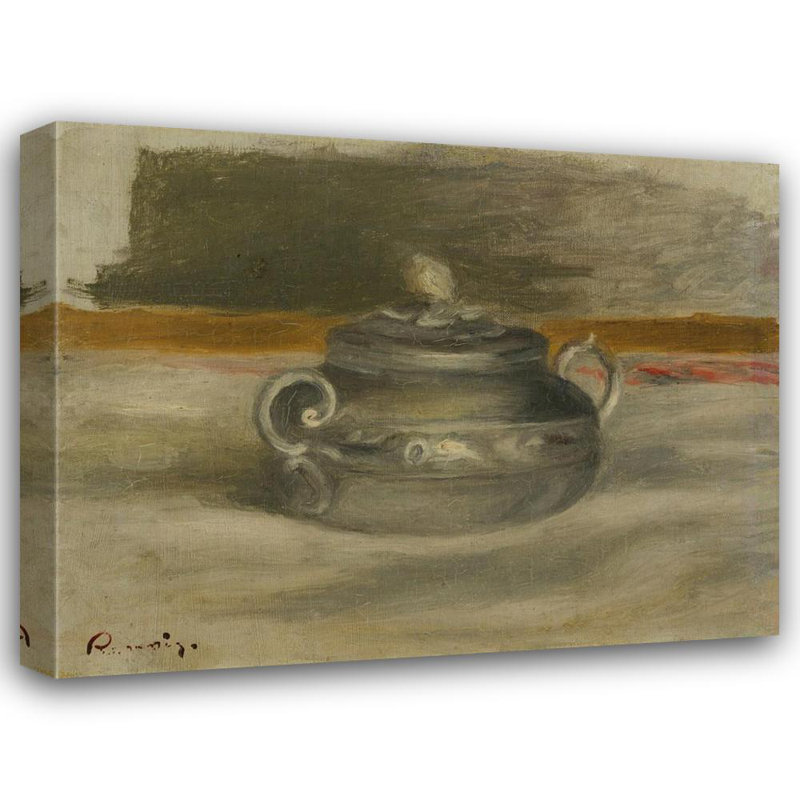 «The Sugar Bowl» par Pierre-Auguste Renoir - Toile tendue avec châssis, H 48 po x l 33 po