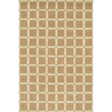 Tapis brun/vert Lee-Abele