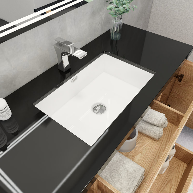 Castin 48" Wall-Mounted Single Bathroom Vanity Set, England Oak