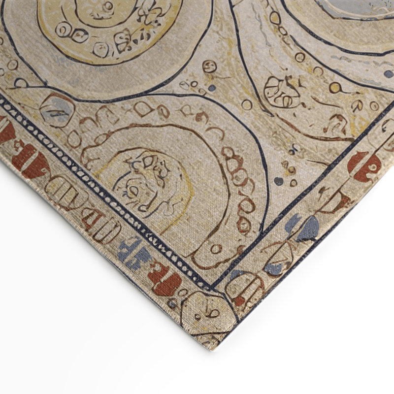 Tapis intérieur et extérieur Spiried Trail, Rectangle 4pi x 6 pi