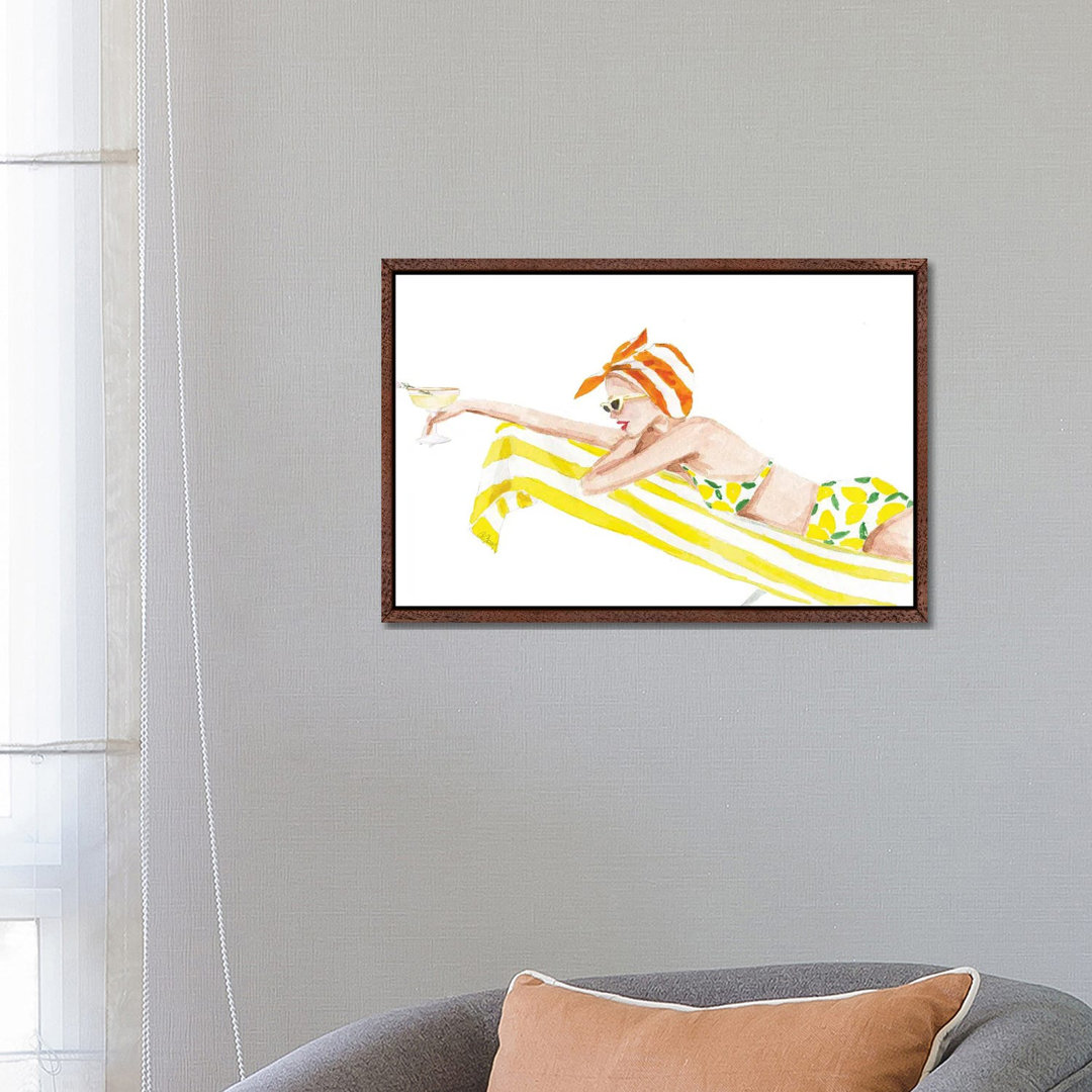 Yellow Towel von Style Of Brush - Gallery-Wrapped Canvas Giclée