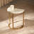Clotis Bone Inlay End Table