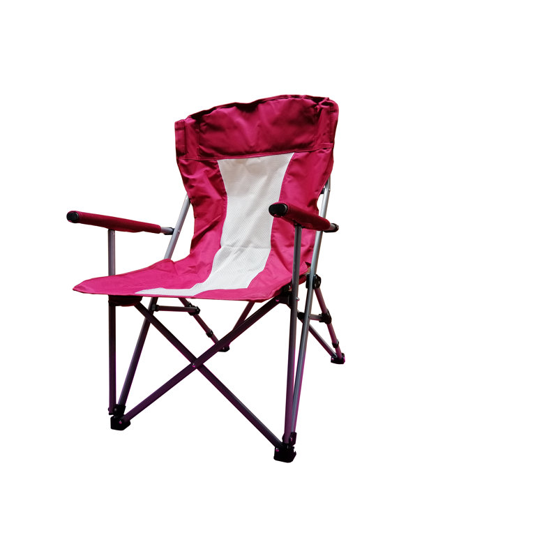 Forough Folding Camping Chair, Red