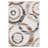 Barcelona Circles Beige/Gray Polyester/Polypropylene Tufted High-Low Area Rug Collection-99169268