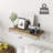 Dabrielle 6 Piece Wood Floating Shelf