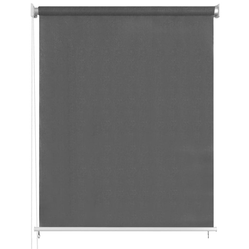 Store à enroulement à enroulement avec cordon de traction, L 47,2 po x L 55,1 po, Anthracite