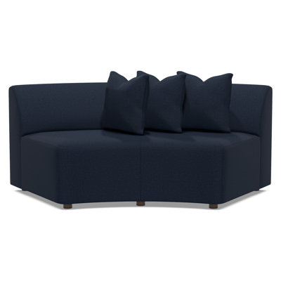 Alston Armless Curved Sofa