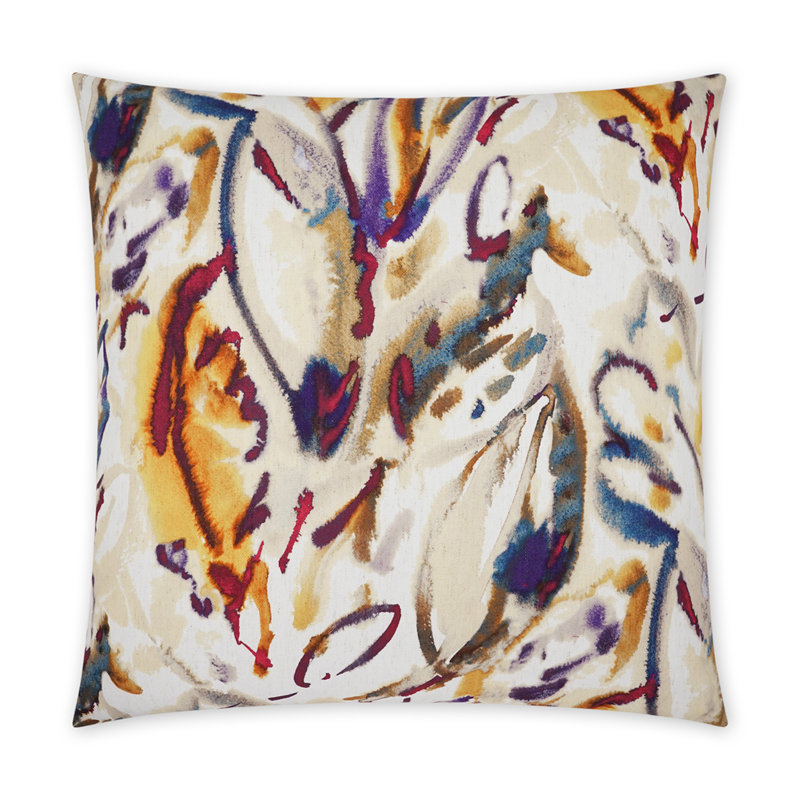 Coussin décoratif Tisane, Baie, Carré 20 po