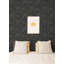 Blossom Stripe Black Peel and Stick Wallpaper-103374440