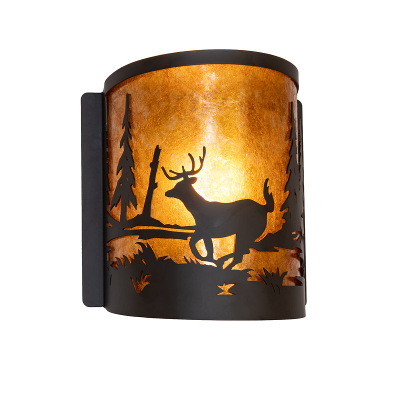 1 - Light Flush Mounted Sconce