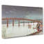 Rain At Shinohashi Bridge by Kobayashi Kiyochika - Wrapped Canvas Painting-55322401