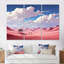 «Desert Twilight Traverse», art mural paysages spatiaux-383841847-383841865