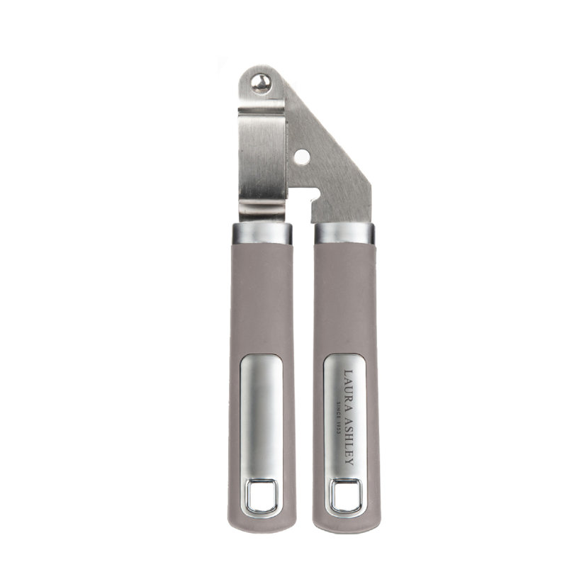 Laura Ashley Stainless Steel Garlic Press, Grey