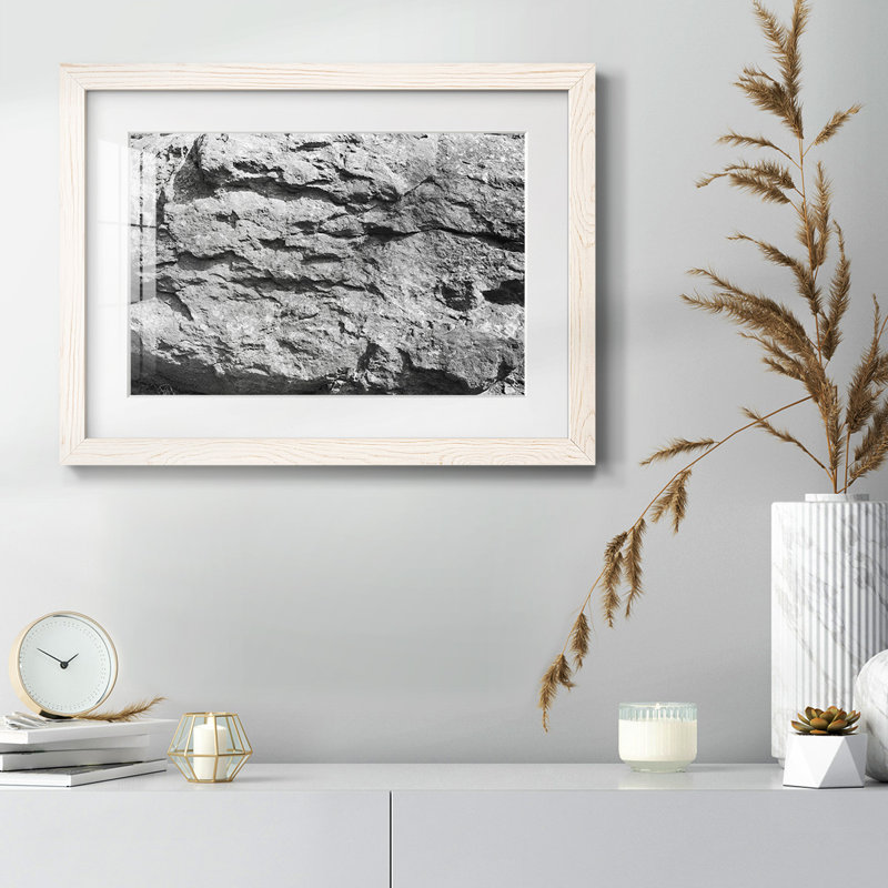 " Found Textures XV ", White, 14" H x 20" W x 1.5" D