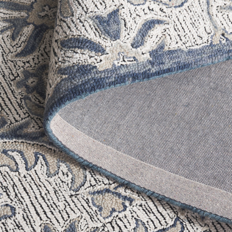 Metro 473 Hand Tufted 80% Wool; 20% Cotton Oriental Rug, Rectangle 6' x 9'