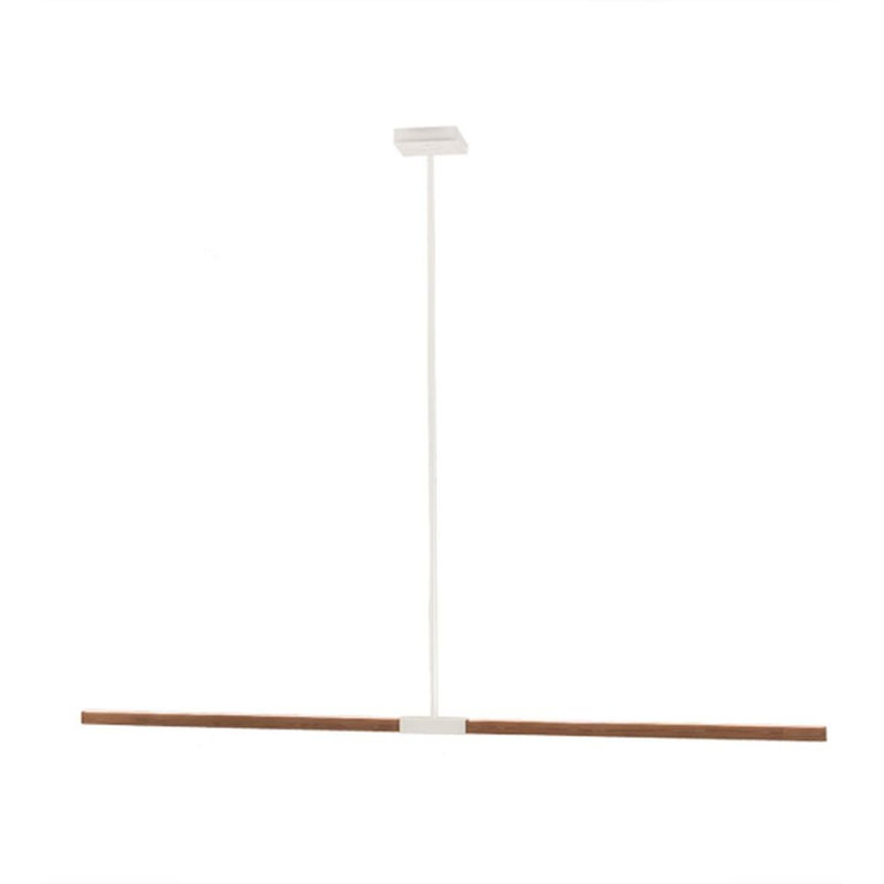Trax 1 - Light LED Pendant, 76" H x 96" W x 6.5" D