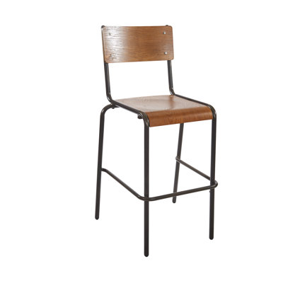 Counter Stool with Metal Frame