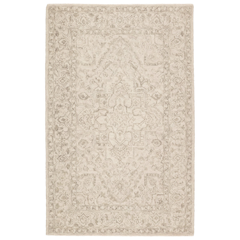 Calarojo Wool Oriental Indoor Rug, Rectangle 9' x 12'