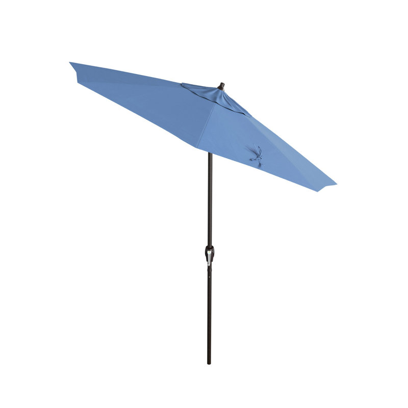Parasol de marché octogonal Loudean, Toile Capri Performance