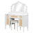 44.37 " Makeup Vanity Desk With 13 Hollywood Bulbs And 3 Lighting Modes