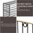 Leahrose Metal Magazine Rack