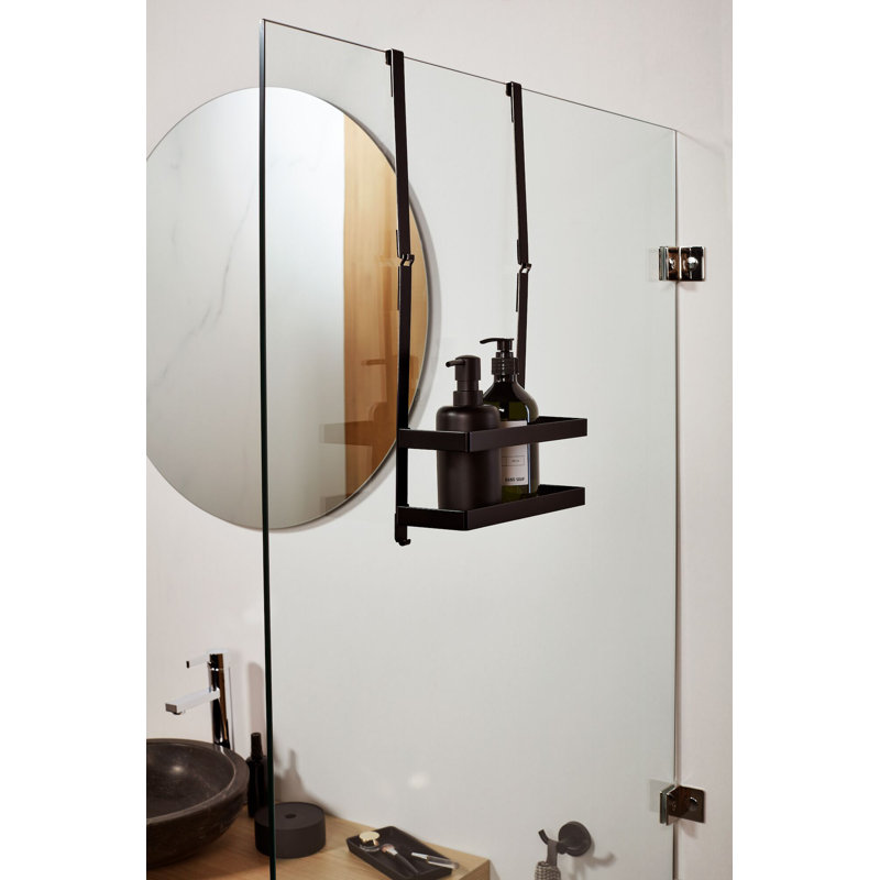 Haceka Selection Stainless Steel Shower Caddy, Black
