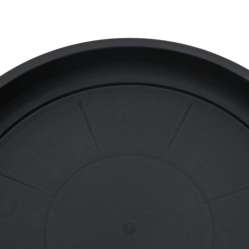 Pot Planter, 12cm H x 15cm W x 15cm D, Black