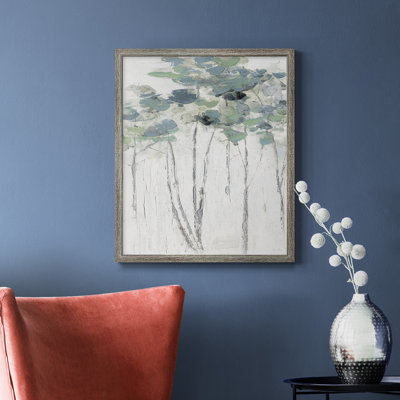 Impasto Tree Line I Premium Framed Canvas - Ready to Hang